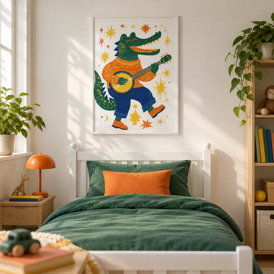 Poster musicale Crocodile