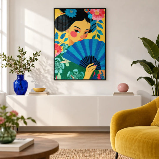 Arte pop de geishas