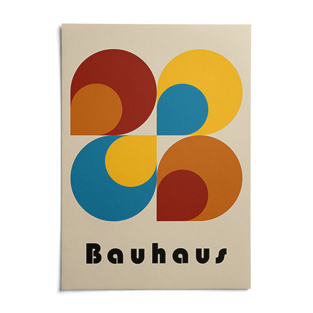 Geometric Prints, shown as an unframed paper print on a plain white background