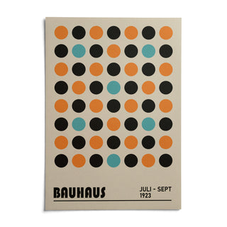 Geometric Wall Decor, shown as an unframed paper print on a plain white background
