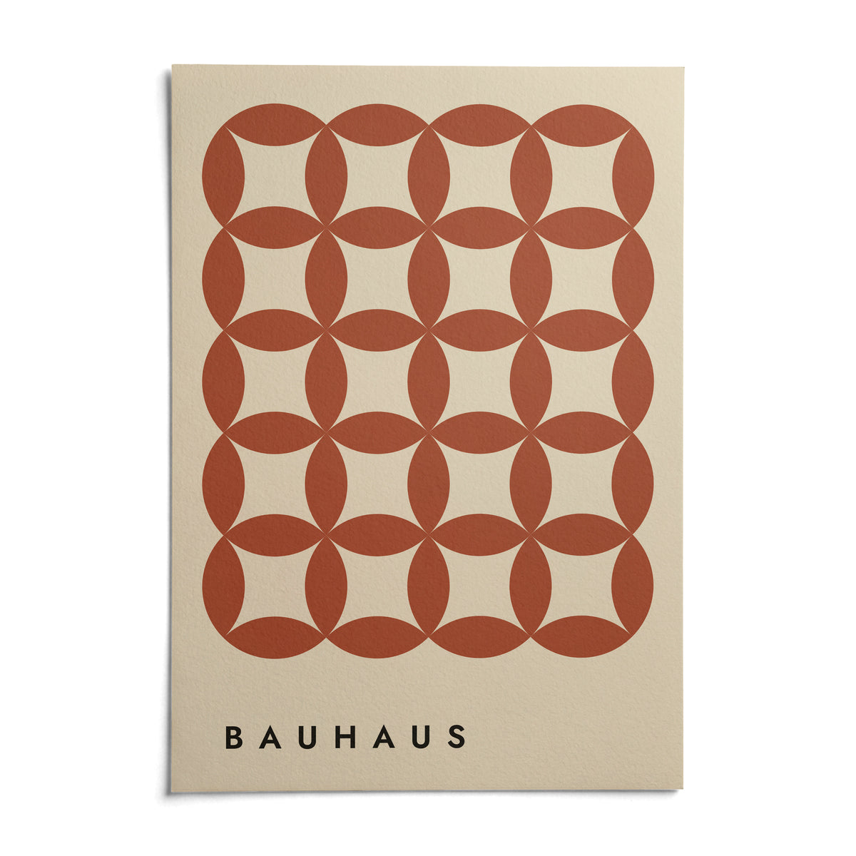 Geometric Wall Hanging, shown as an unframed paper print on a plain white background