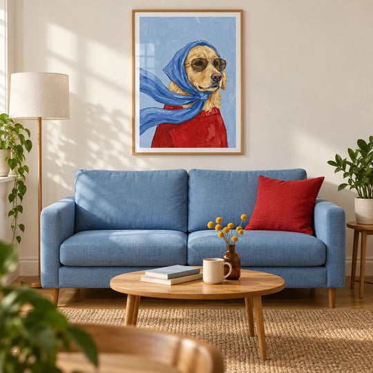 Golden Retriever Art
