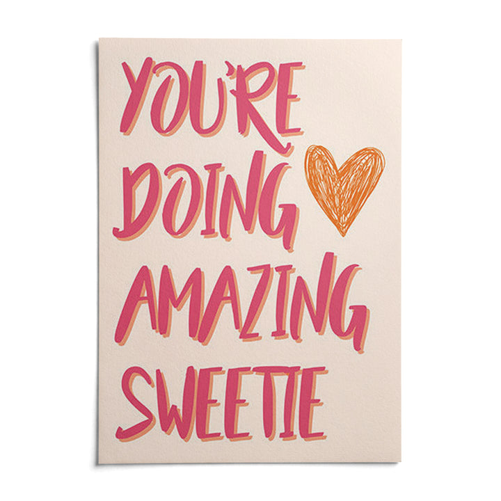 Good Motivational Posters, shown as an unframed paper print on a plain white background
