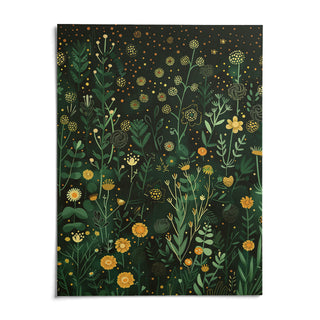 Green Decor, shown as an unframed paper print on a plain white background