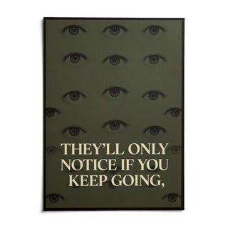 Gym Artwork, shown as an unframed paper print on a plain white background