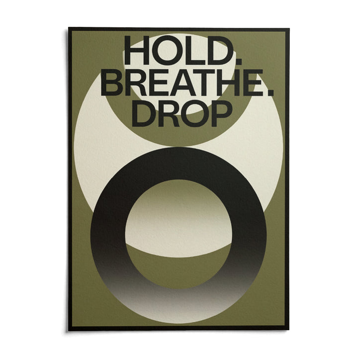 Home Gym Wall Art, shown as an unframed paper print on a plain white background