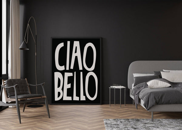 Stylish gift for Italian man featuring bold lettering