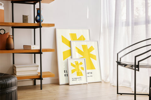 yellow-aloe-ellsworth-kelly-poster-living-room