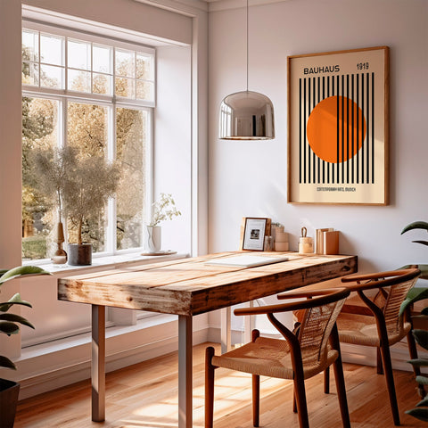 orange-black-bauhaus-poster-striped-sun-room-display