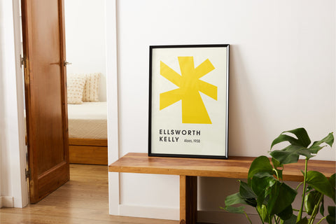 yellow-aloe-ellsworth-kelly-poster-bedroom