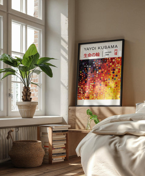 Eye-catching focal point for bedroom wall decor