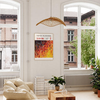 Contemporary Yayoi Kusama dots print for stylish and creative homes