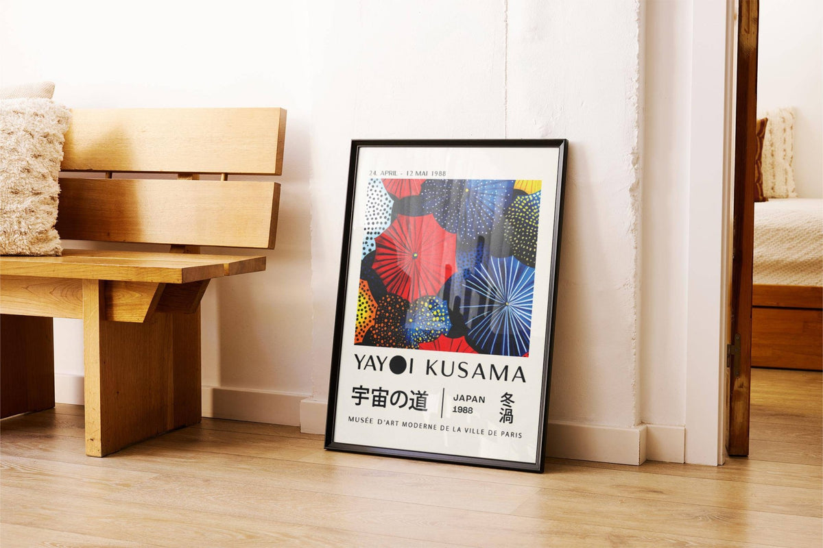 High-quality Japanese home decor with vibrant umbrella patterns