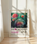 Yayoi Kusama Jellyfish Poster in vibrant colors for modern home decor