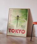 Dragonfly Japan Week poster for minimalist home decor