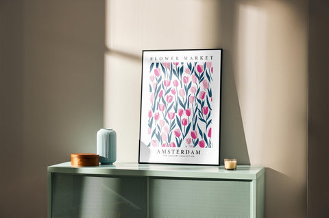 Amsterdam tulip print decor