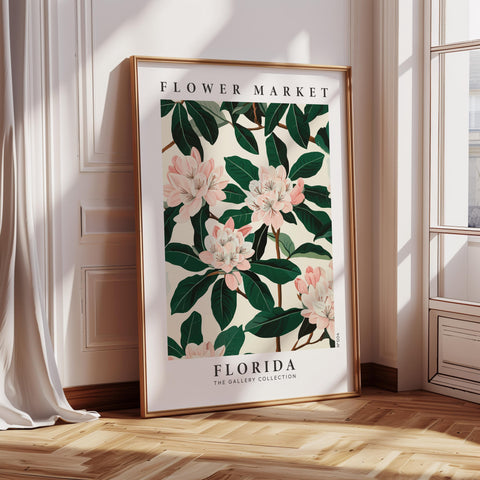 Florida Flower Market wall art