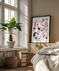 Botanical print for bedroom