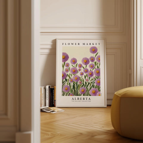 Daisy floral poster from Canada