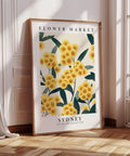 Flower market poster