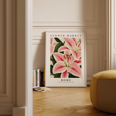 Floral wall art for her