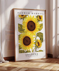 vintage sunflower wall decor