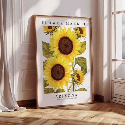 vintage sunflower wall decor