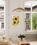 sunflower artwork for contemporary decor