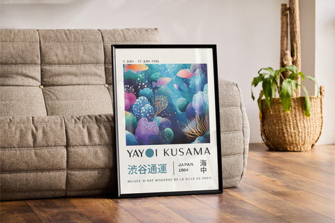 Yayoi Kusama Fish Pop Art