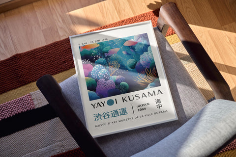 Yayoi Kusama Exhibition Poster