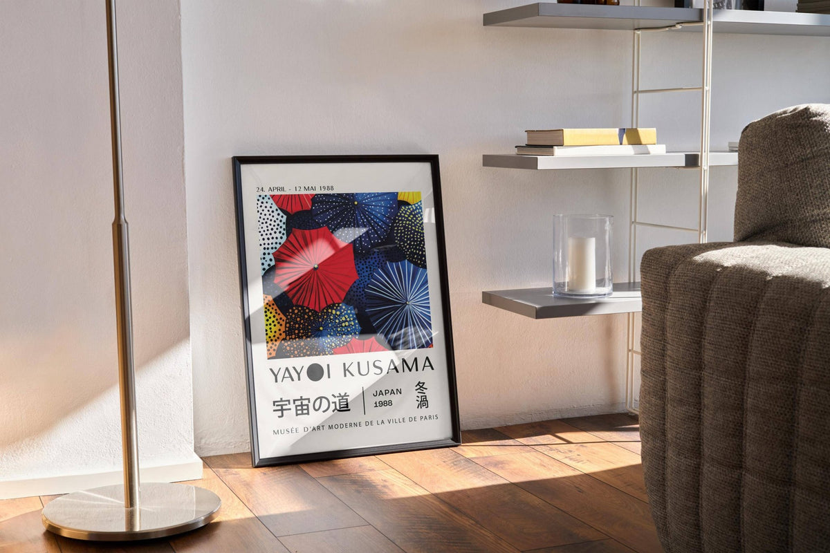 Japanese home decor blending contemporary design with tradition