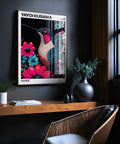 Large wall art featuring a hummingbird, perfect for bold home decor.