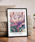 Living room botanical print