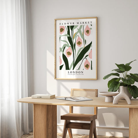 Elegant botanical art for home