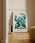 Modern botanical flower print