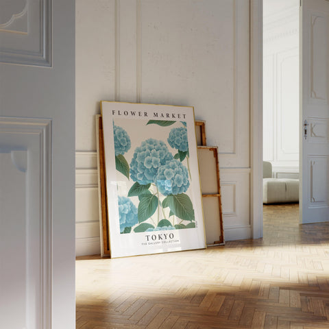 Tokyo Flower Print - Modern Botanical Poster