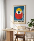 Large Bauhaus poster art, perfect for home and office walls.