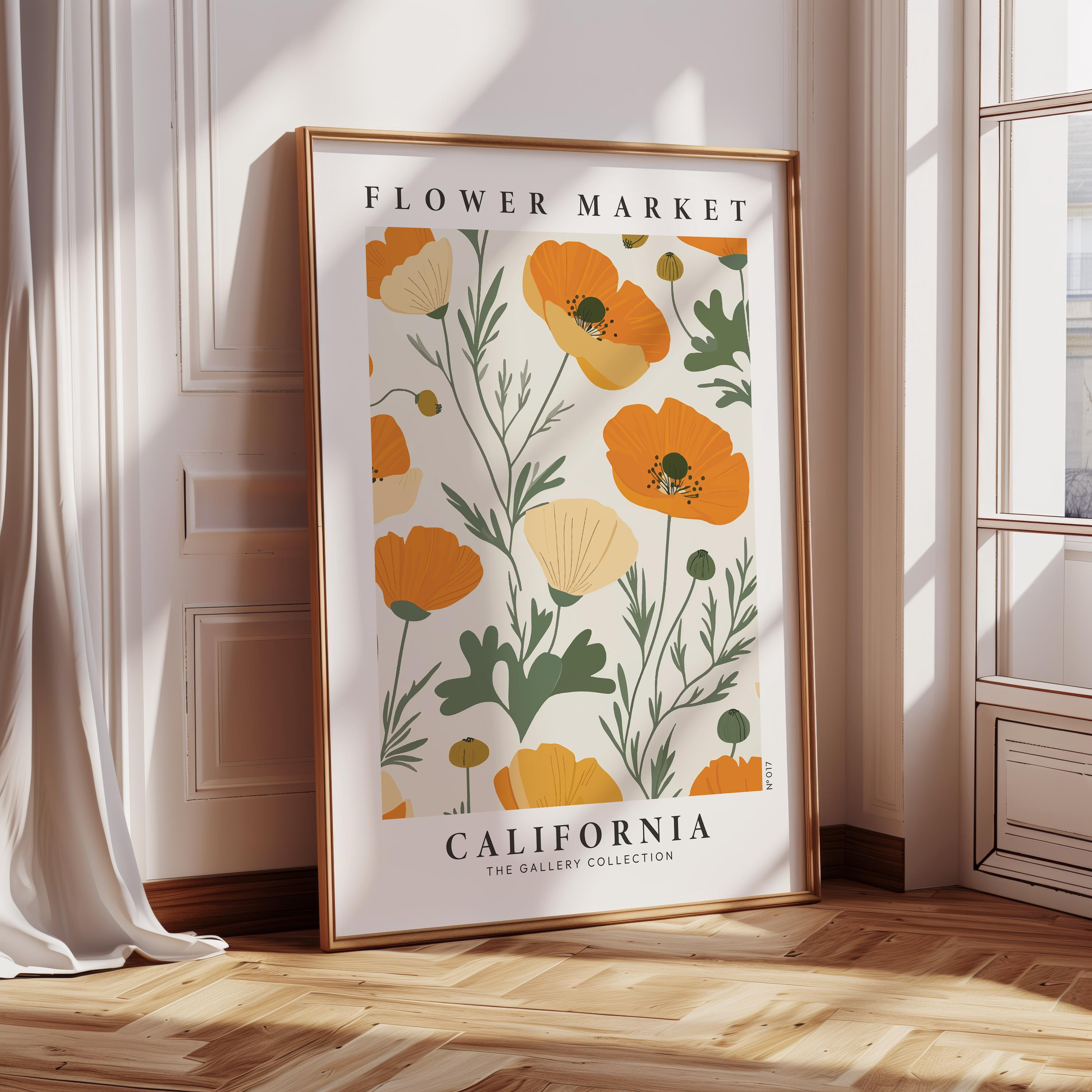 Flower Market California Poppy