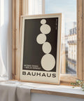 Large Bauhaus art print for meditation rooms.