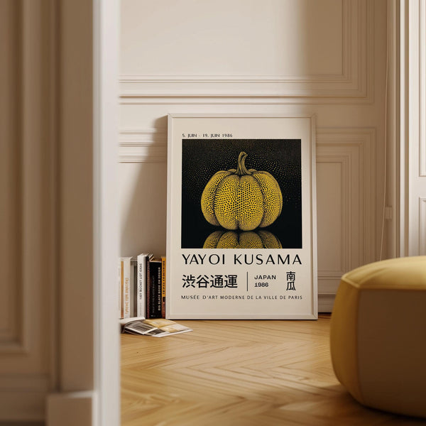 Mushroom wall art print for contemporary home decor