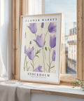 Scandinavian flower print