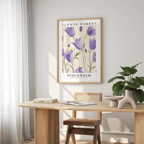 Scandinavian floral home decor