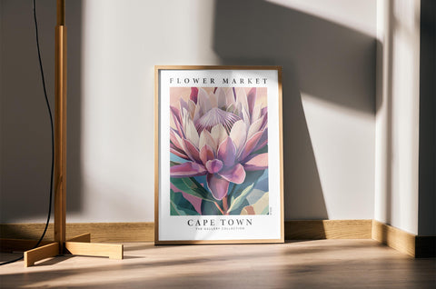 Cape Town travel poster