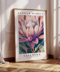 Large poster of King Protea