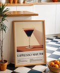 Espresso Martini cocktail art print