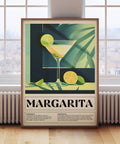 Margarita cocktail poster for home bar