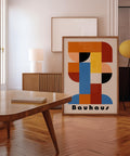 Modern mid-century Bauhaus art