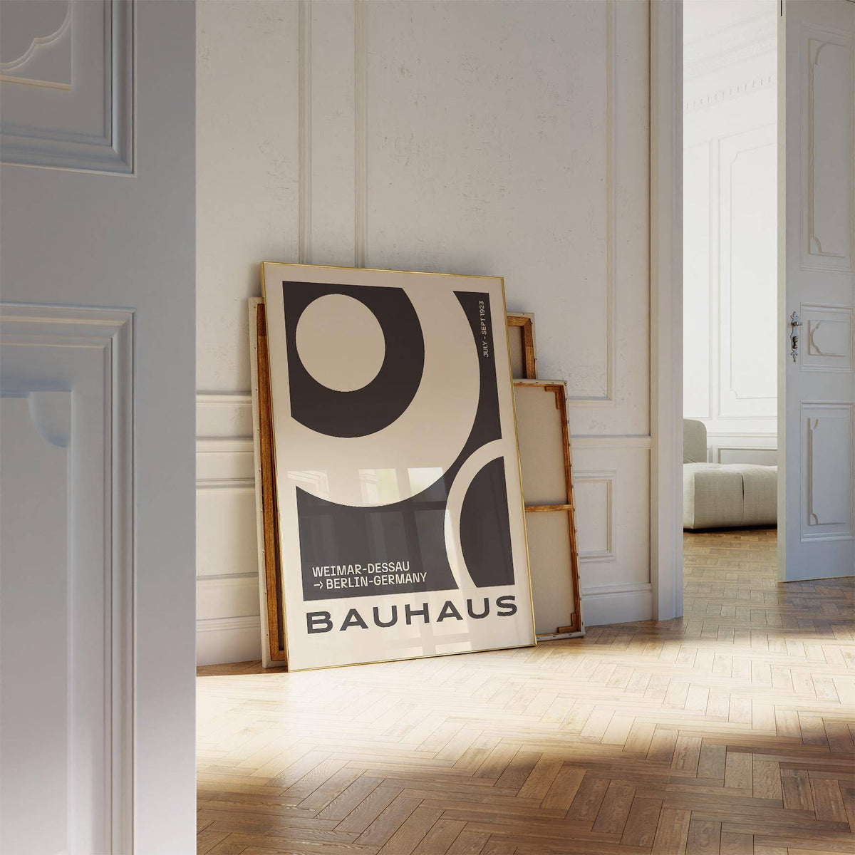 Minimalist abstract art prints perfect for neutral interiors
