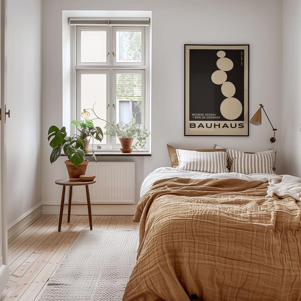 Large balancing stones wall art for statement walls