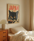 Large bold Japanese art wall print for home decor.